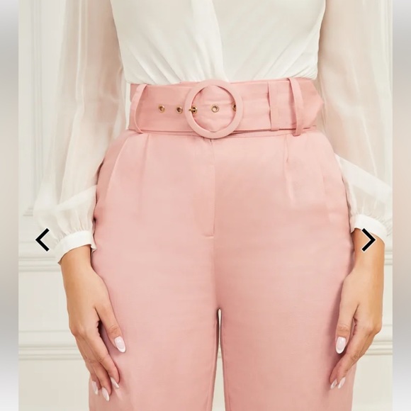 Marciano Dusty Rose Pants - Size L (8) - Picture 4 of 10